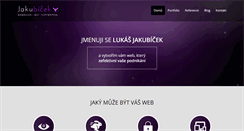 Desktop Screenshot of jakubicek.cz