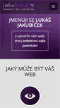 Mobile Screenshot of jakubicek.cz